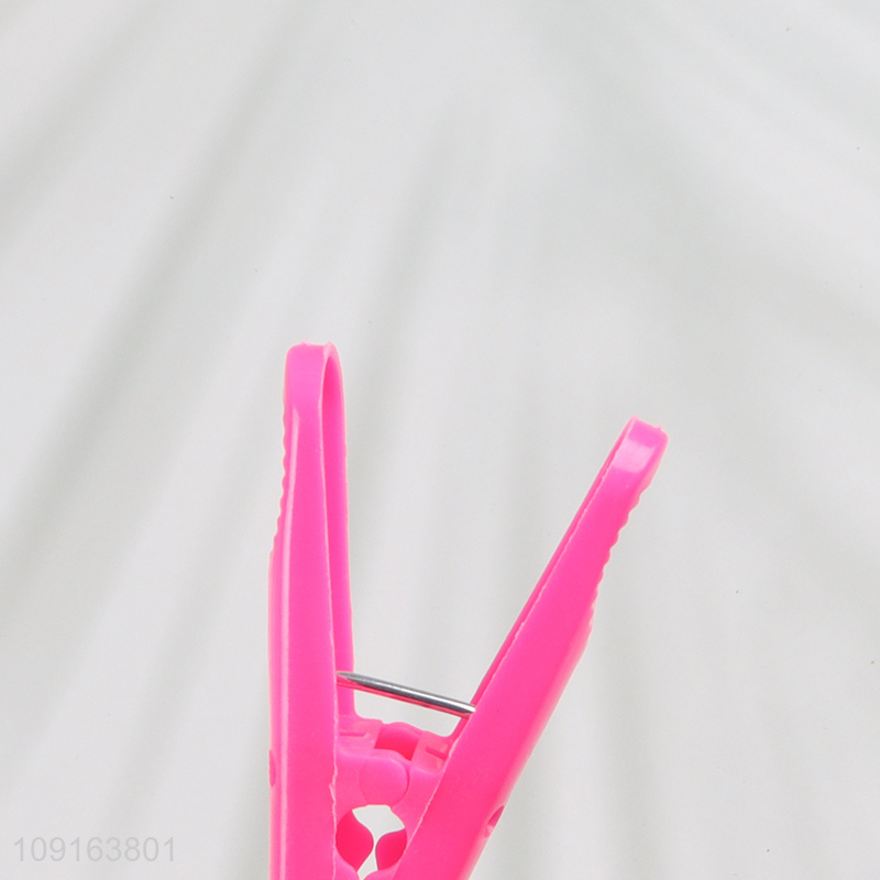 Factory Supply 24PCS Colorful Plastic Clothes Pegs Non-Slip Washing Line Clips