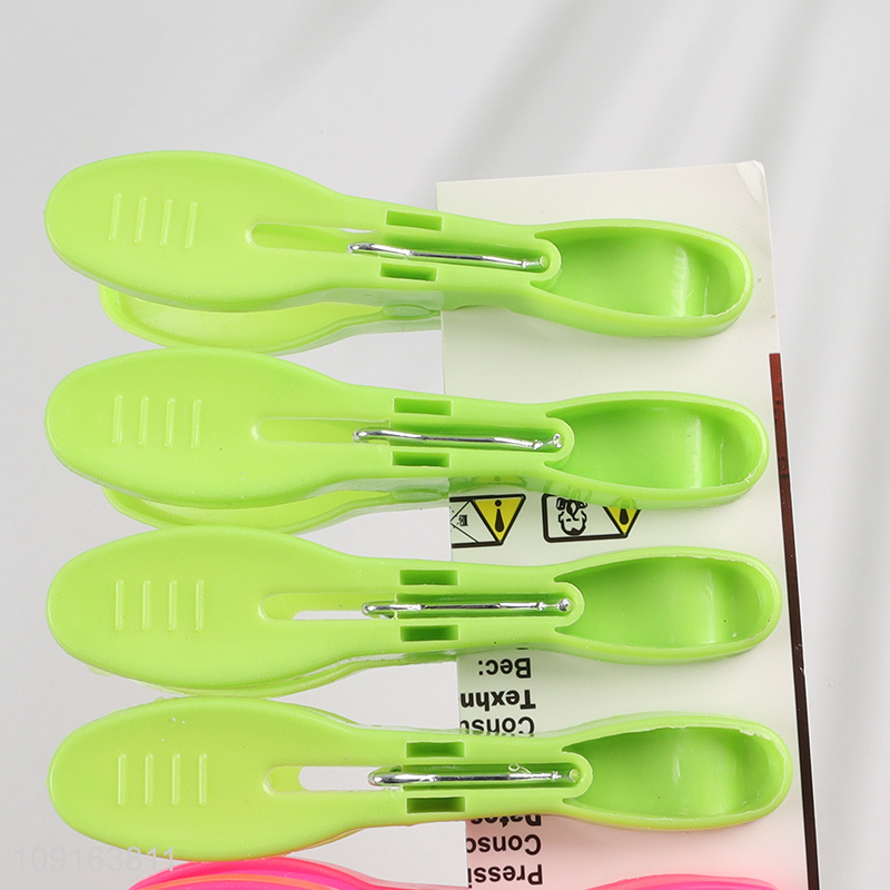 Online Wholesale 16PCS Clothes Pegs Heavy Duty Plastic Clothespins for Hanging