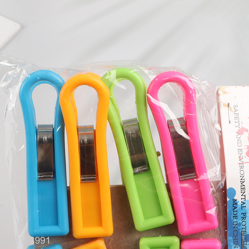 Online Wholesale 8PCS Heavy Duty Plastic Clothes Pegs Laundry Clothes Clips