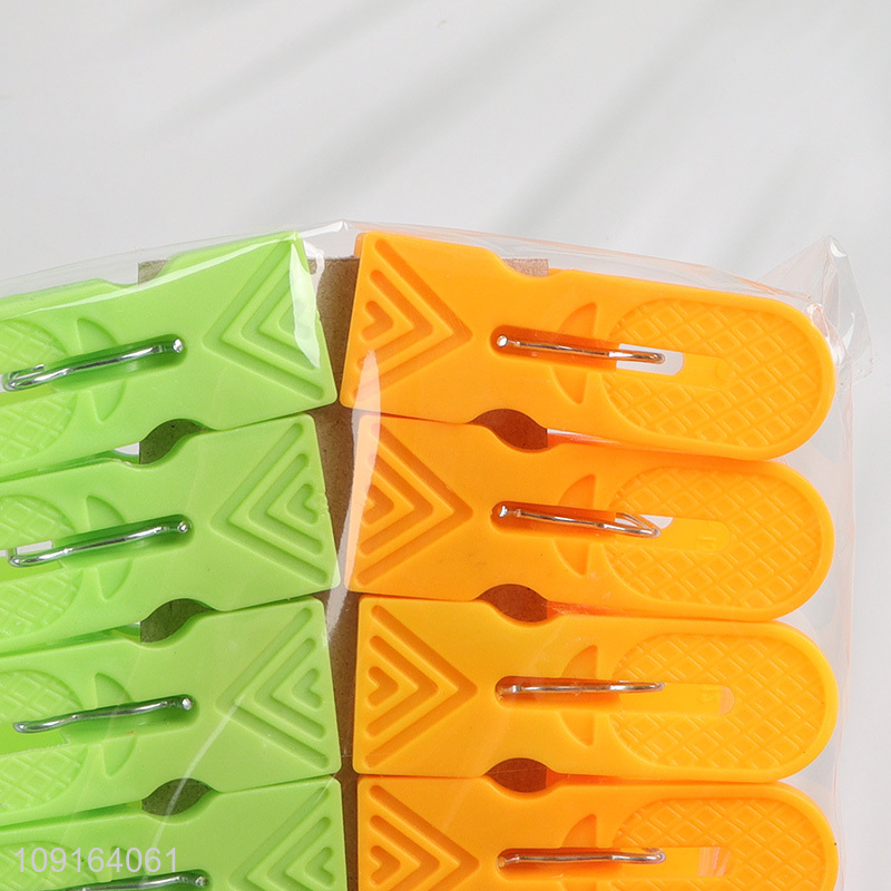 China Imports 16PCS Heavy Duty Plastic Clothes Pegs Clothespins for Craft