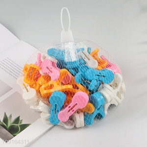 High Quality 50PCS Plastic Clothes Pegs Clothes Clips Craft Picture Clips