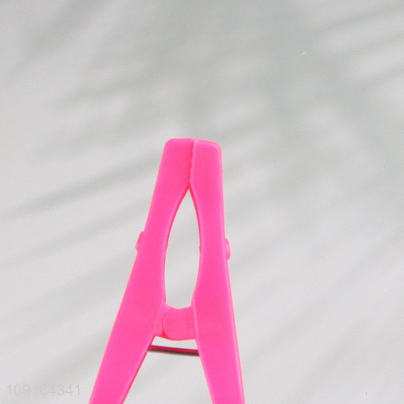 Factory Supply Household Plastic Clothes Pins and Braided Clothesline Set