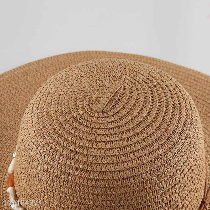 New arrival summer outdoor beach hat straw hat sun hat for sale