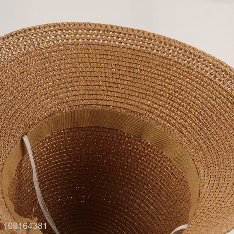 Top selling breathable women summer outdoor straw hat sun hat