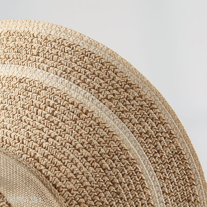 China supplier breathable summer outdoor straw hat sun hat beach hat
