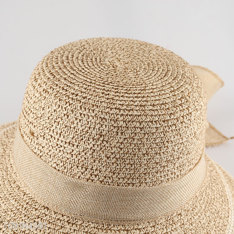 China supplier breathable summer outdoor straw hat sun hat beach hat