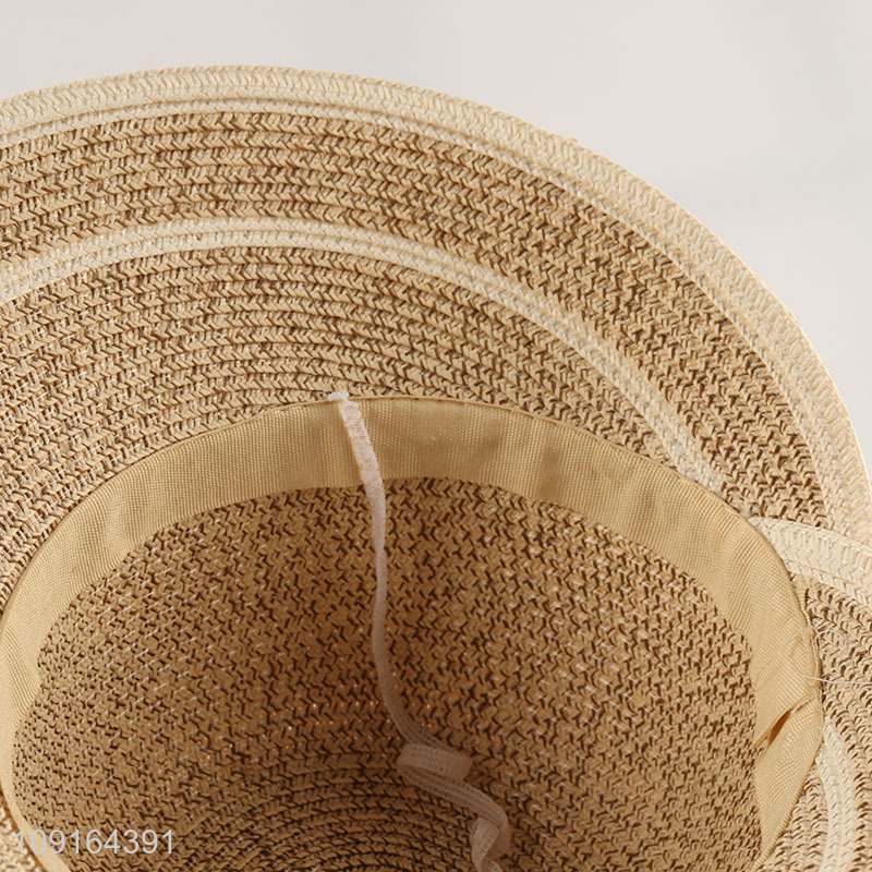 China supplier breathable summer outdoor straw hat sun hat beach hat