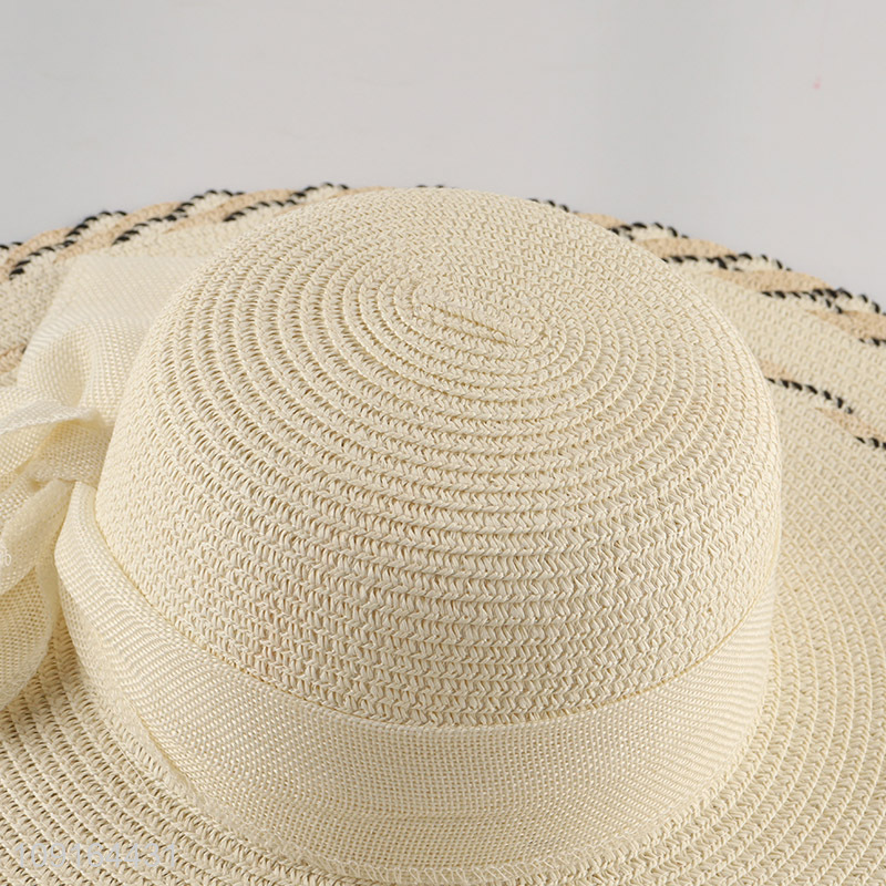 Popular products fashion ladies outdoor summer sun hat straw hat