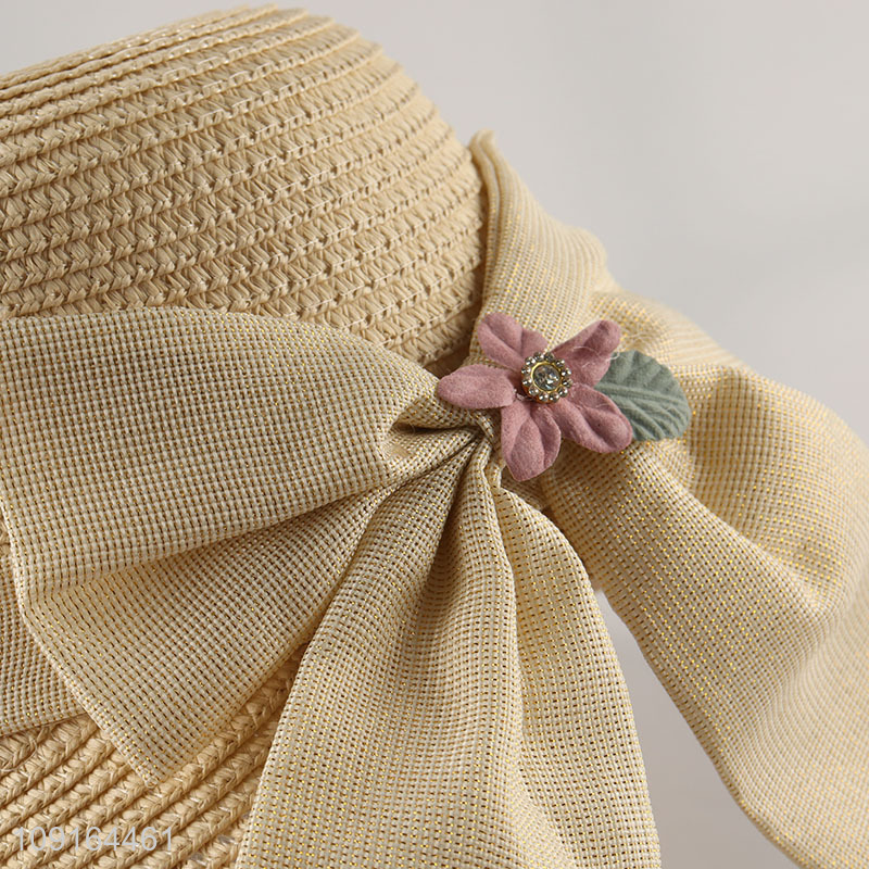 Top quality breathable summer sun hat straw hat beach hat