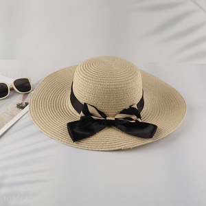 Top sale ladies summer outdoor sun hat straw hat beach hat