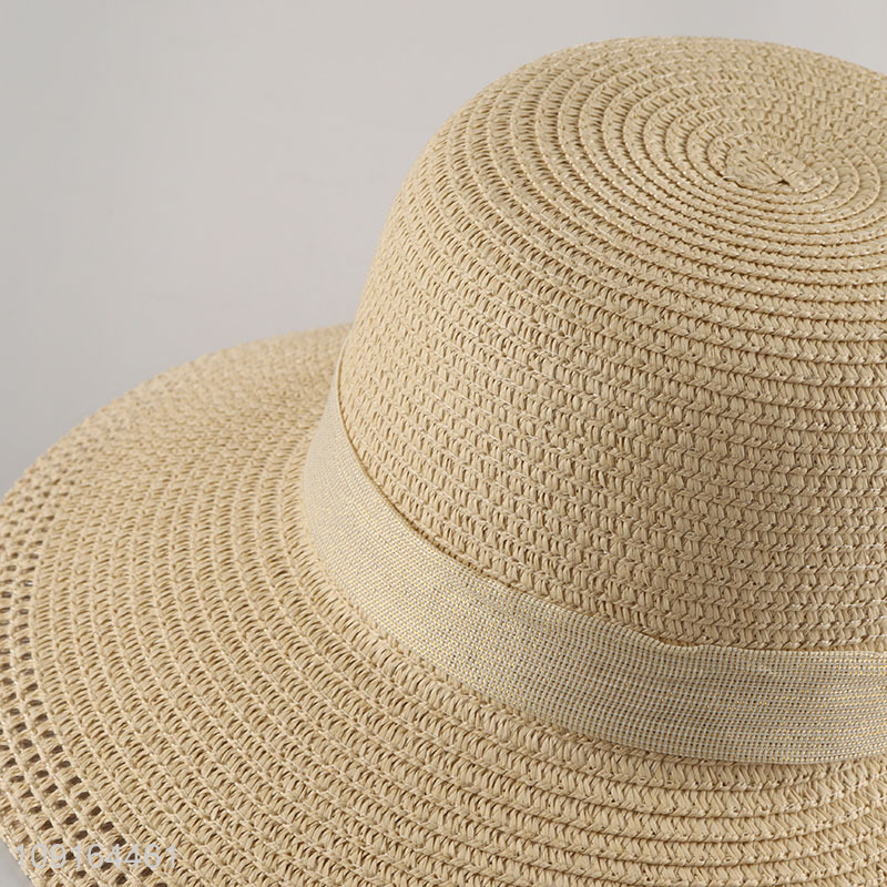 Top quality breathable summer sun hat straw hat beach hat