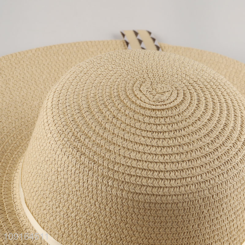 Best sale fashion ladies outdoor summer sun hat straw hat wholesale