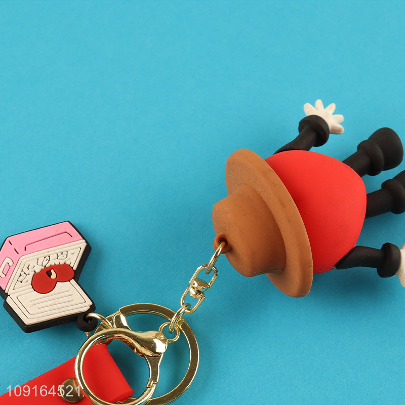 China products cartoon portable keychain cute pendant for sale