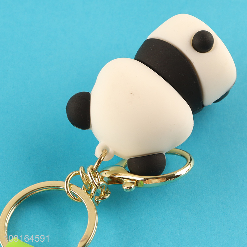 China supplier panda pendant portable cute keychain for gifts