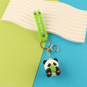 Top products cartoon cute panda pendant keychain for sale