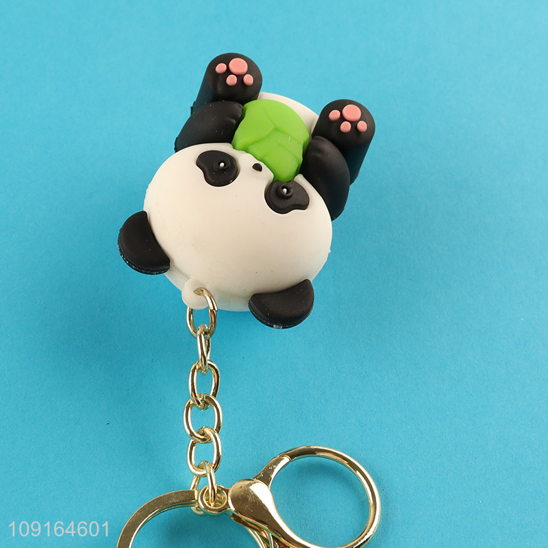 Top products cartoon cute panda pendant keychain for sale