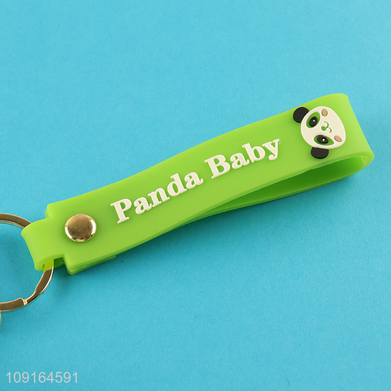 China supplier panda pendant portable cute keychain for gifts