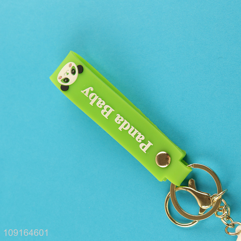 Top products cartoon cute panda pendant keychain for sale