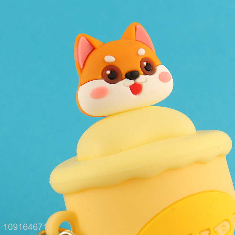 Good quality portable plastic keychain key ring for sale