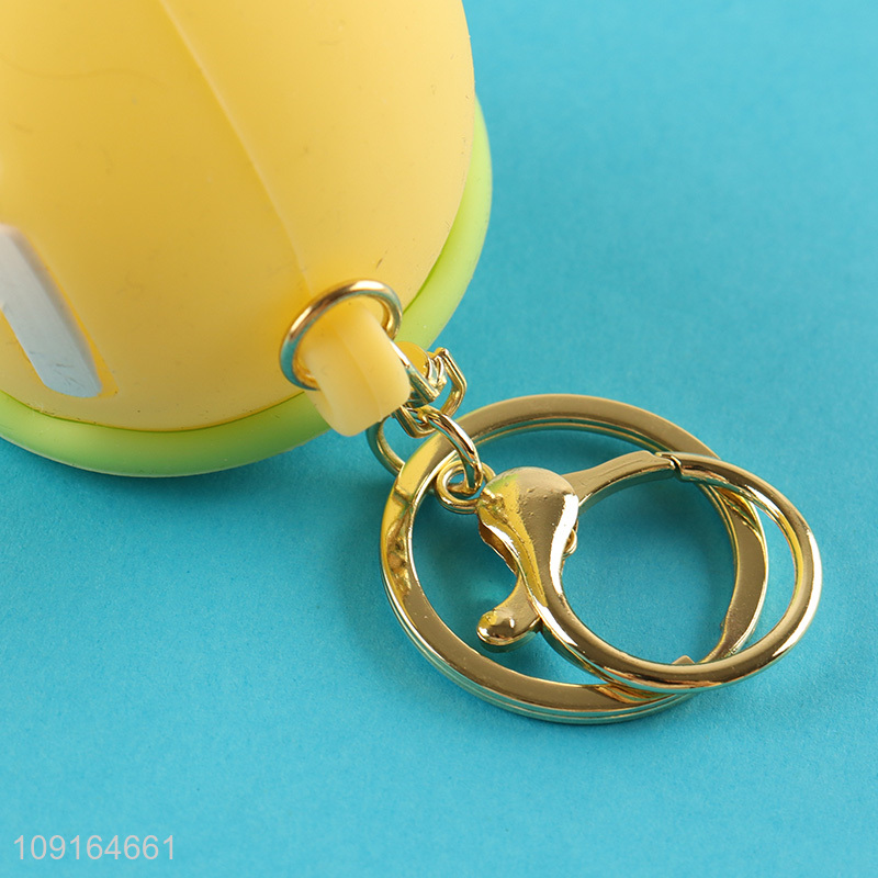 Popular products cartoon pig pendant keychain key ring