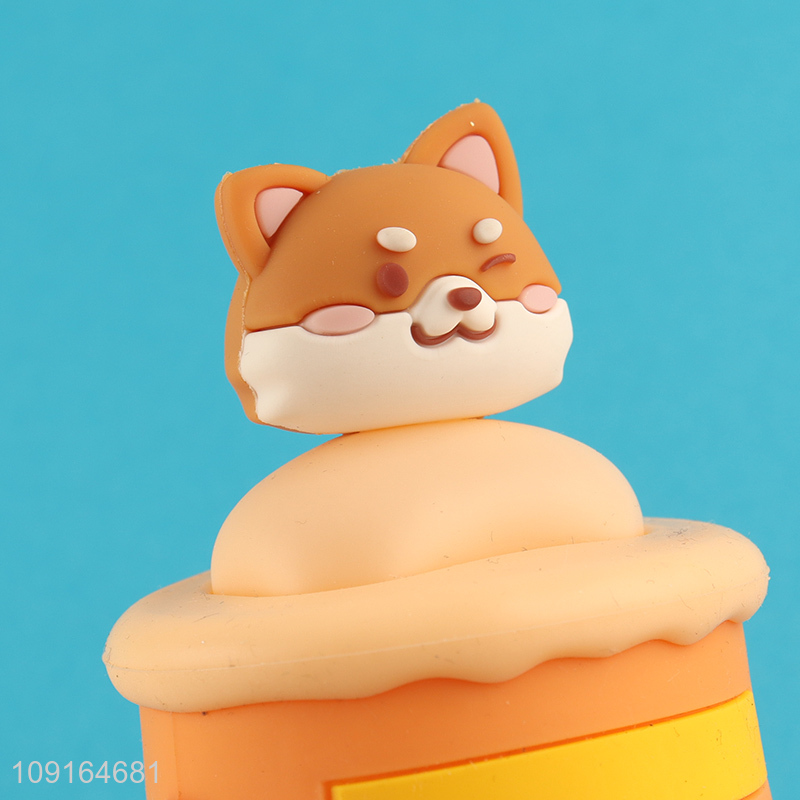 Top sale portable cartoon keychain key ring for gifts