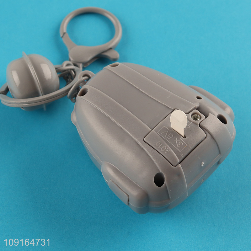 Top sale portable bear pendant keychain key ring wholesale