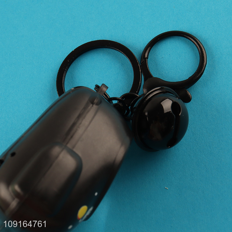 China products black portable keychain key ring for gifts
