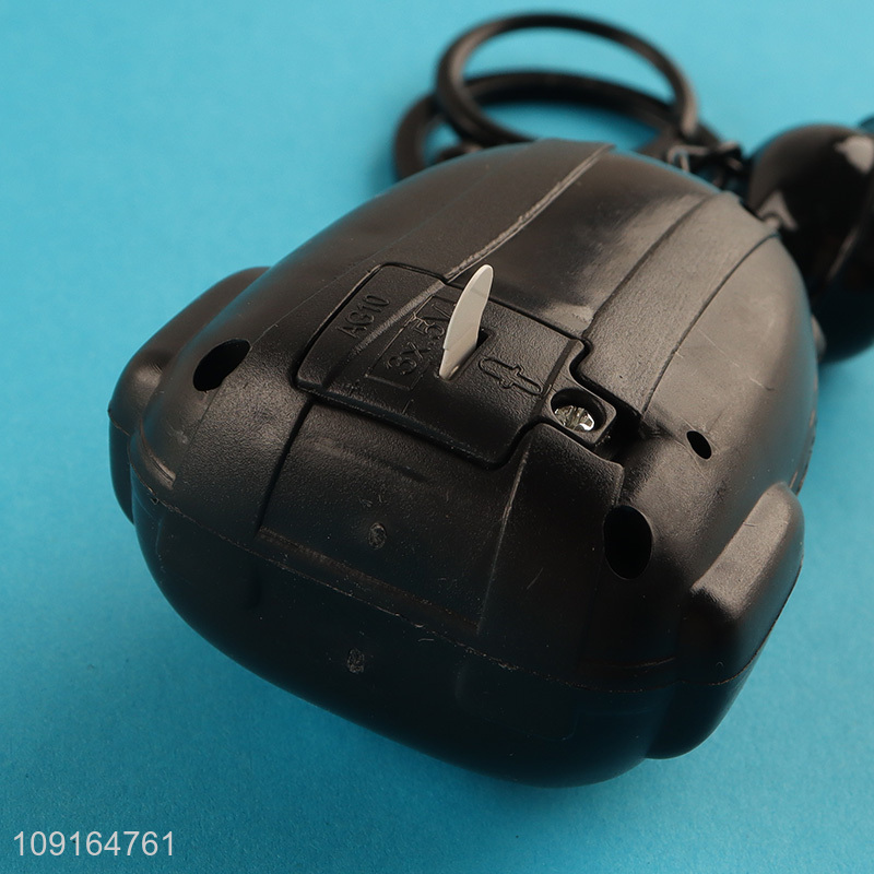 China products black portable keychain key ring for gifts