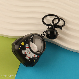China products black portable keychain key ring for gifts