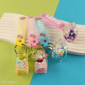Factory price multicolor creative keychain key ring for sale