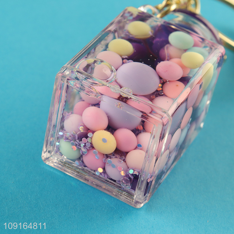 Factory price multicolor creative keychain key ring for sale