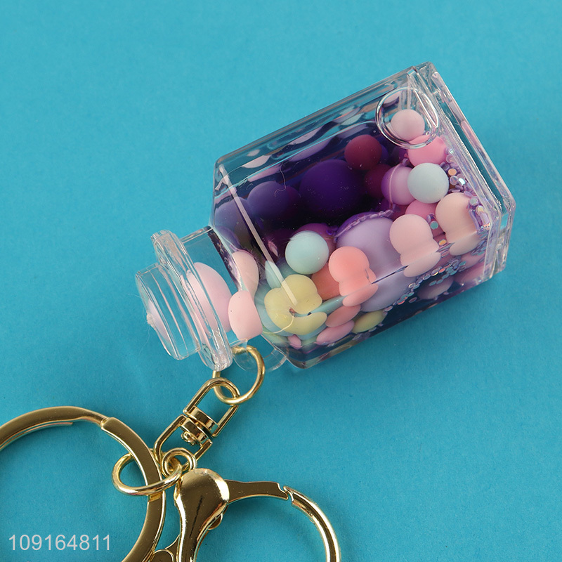 Factory price multicolor creative keychain key ring for sale