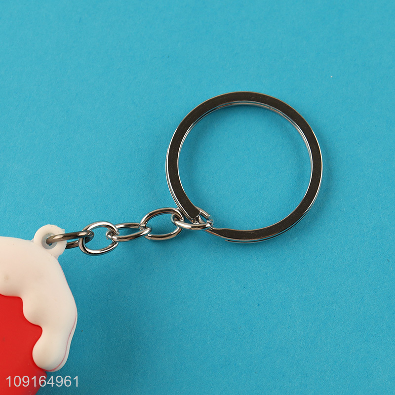 Yiwu market multicolor popsicle pendant keychain key ring