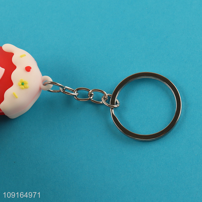 China supplier multicolor popsicle pendant keychain key ring