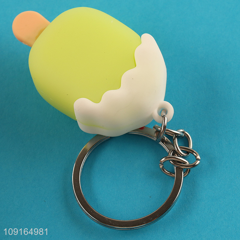 Factory direct sale popsicle shape pendant keychain key ring