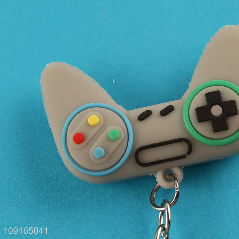 Top selling multicolor game console pendant keychain key ring wholesale