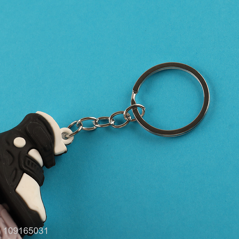 Most popular multicolor roller skates pendant keychain key ring