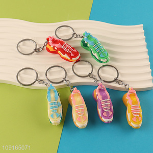 Popular products sports shoes pendant keychain key ring