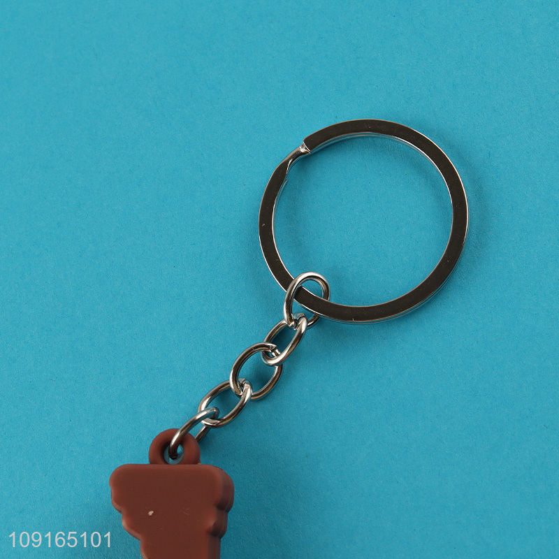 Factory supply MG762 cartoon pendant keychain key ring