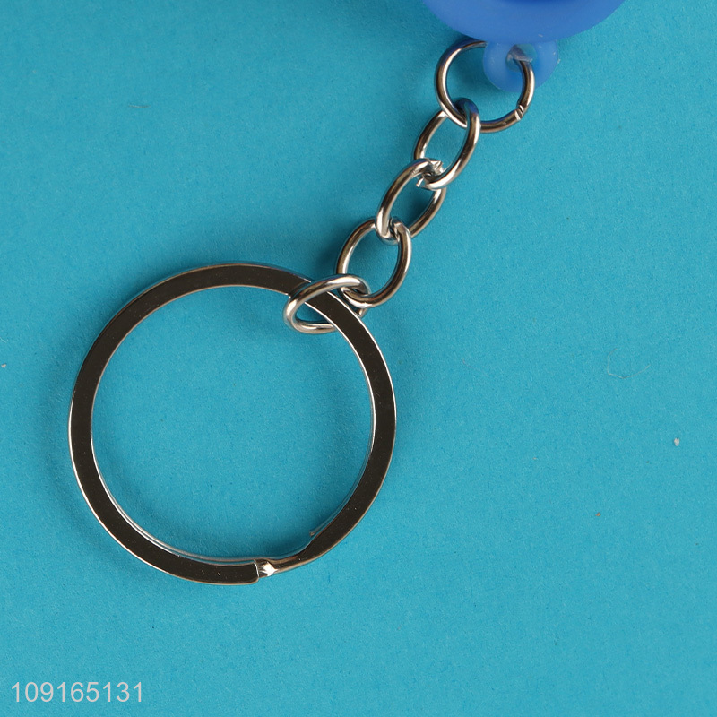 Top selling slippers pendant portable keychain key ring wholesale