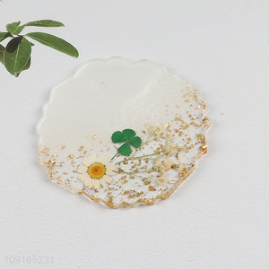 Online Wholesale Dried Flower Cup Coasters Natural Floral Cup Mats