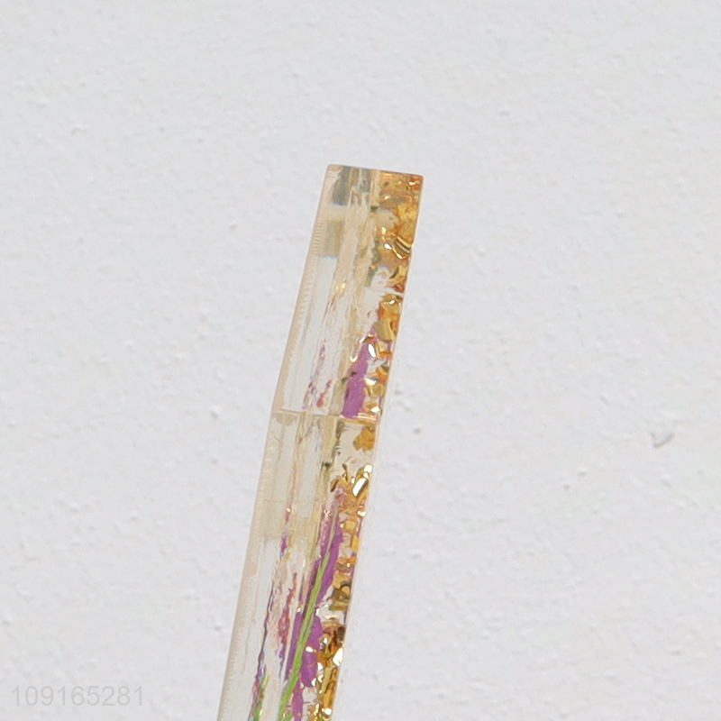 High Quality Dried Flower Coasters Aesthetic Epoxy Resin Drink Coasters