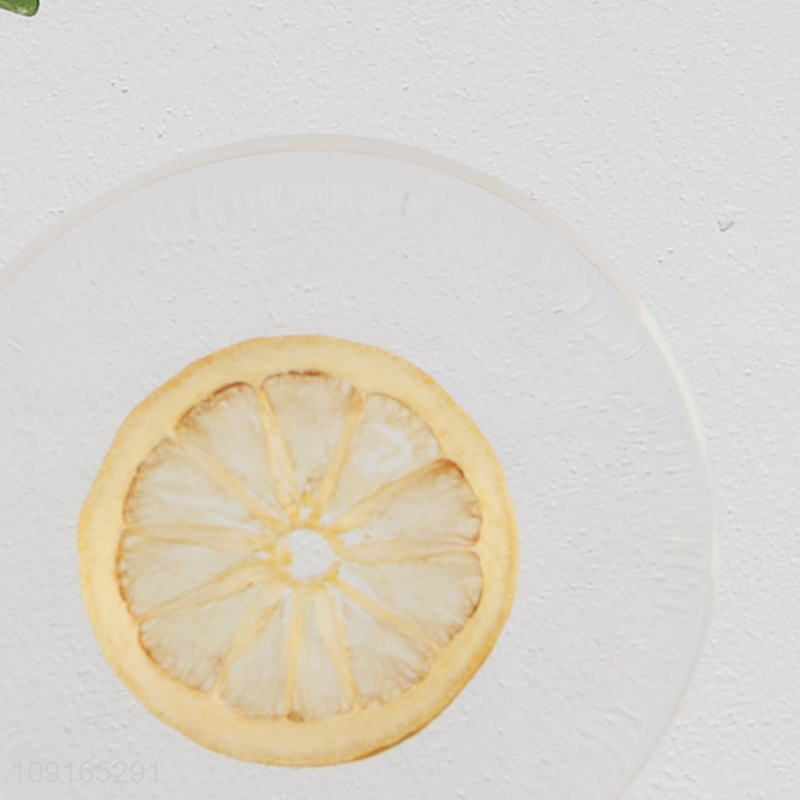 Factory Price Lemon Slice Cup Coasters Resin Coasters for Drinks