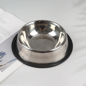 New Arrival Non-Slip Stainless Steel Pet <em>Dog</em> <em>Bowl</em> Cat <em>Bowl</em>