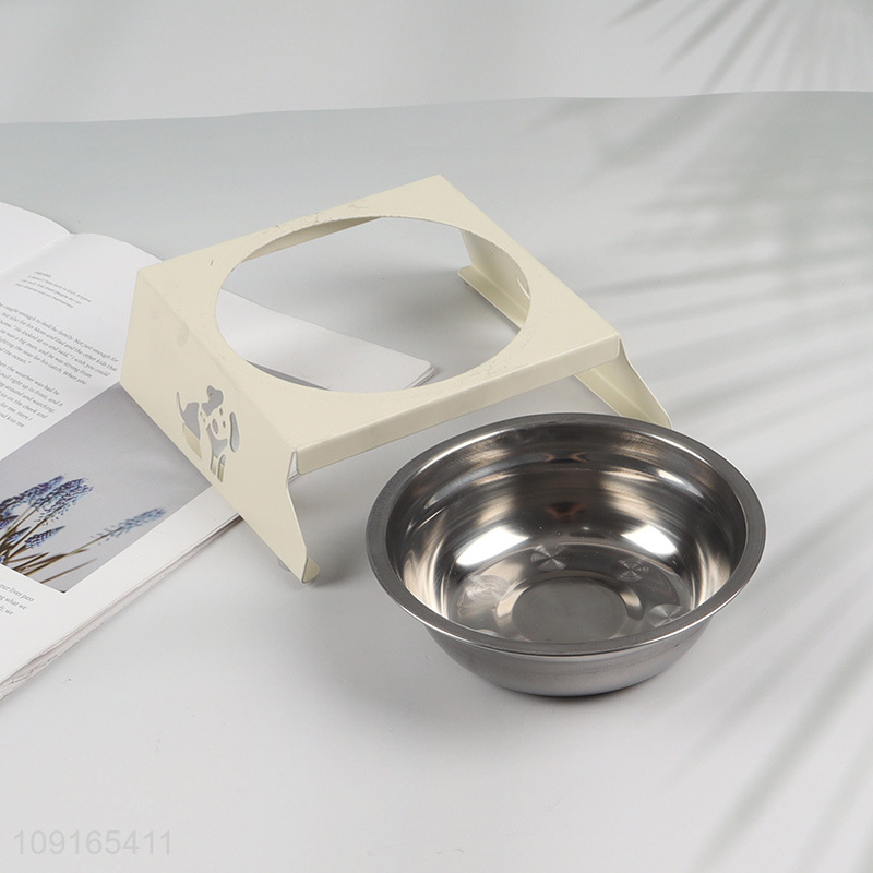 High Quality Elevated Dog Bowl Stainless Steel Raised Dog Bowl