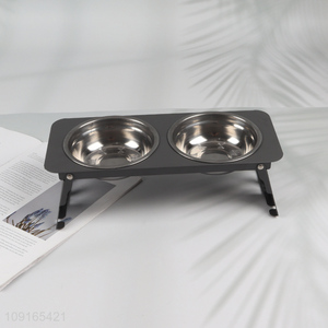 Factory Price Elevated <em>Dog</em> <em>Bowl</em> Stainless Steel <em>Dog</em> Water <em>Bowl</em>