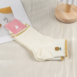 Online Wholesale Women's Socks Cute Cotton Ruffle Socks Low Cut Socks