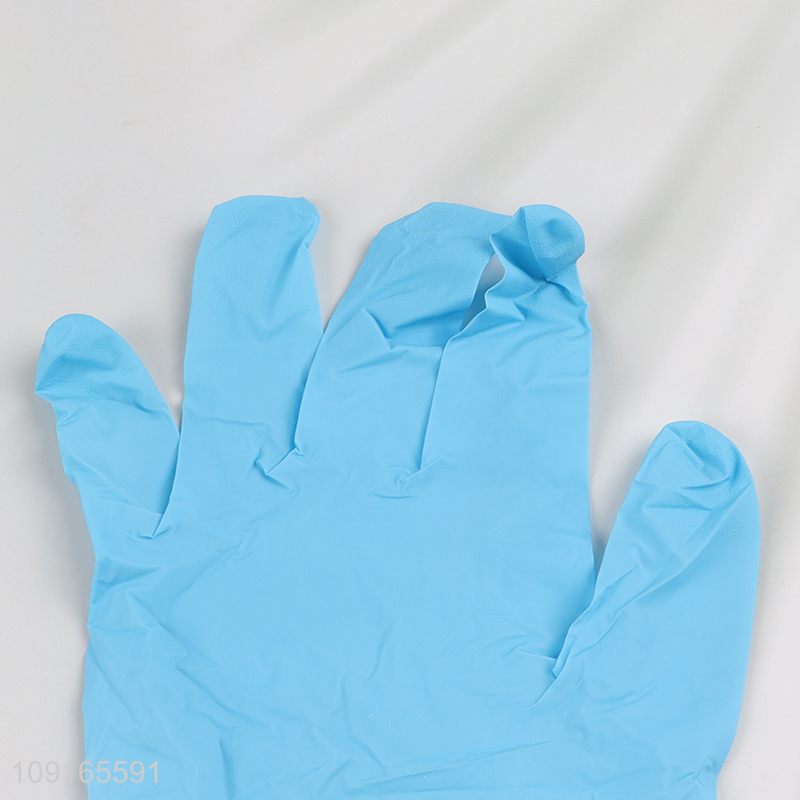 Hot Selling 100 Pieces Disposable Nitrile Gloves Multi-Purpose Household Gloves
