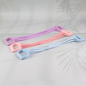 Hot Selling 6-Spring Chest Expander Exercise Resistance Bands for Women