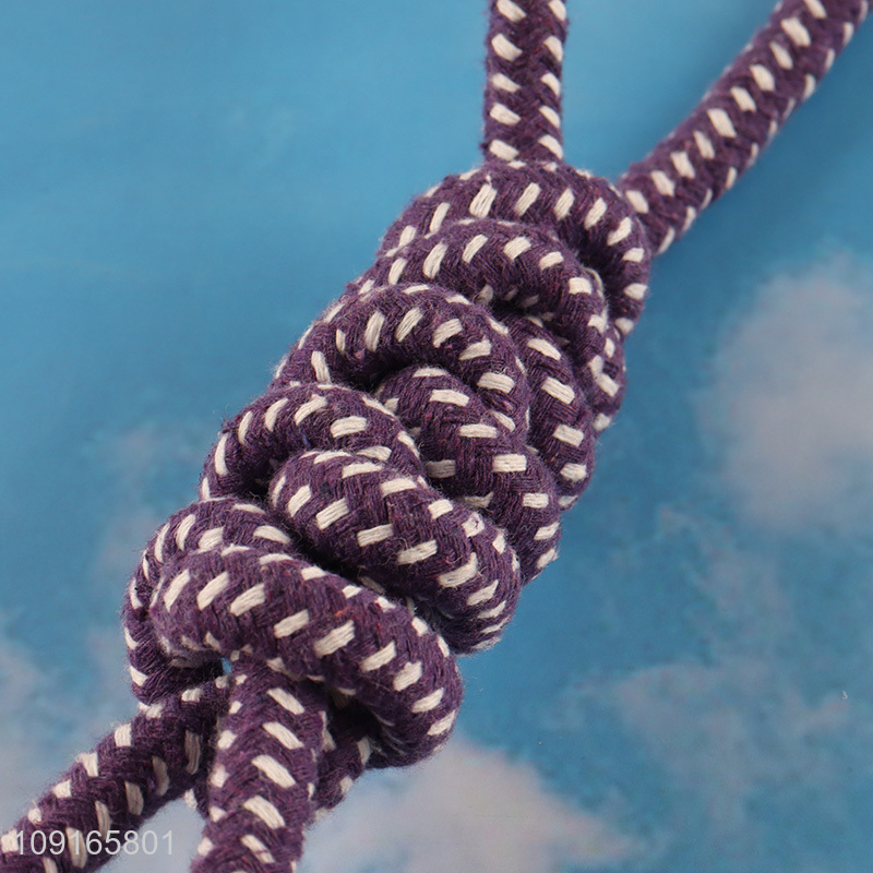 Top quality pet bite-resistant pet chew toys cotton rope toy